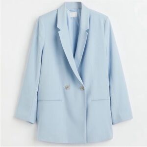 H&M Light Blue Blazer